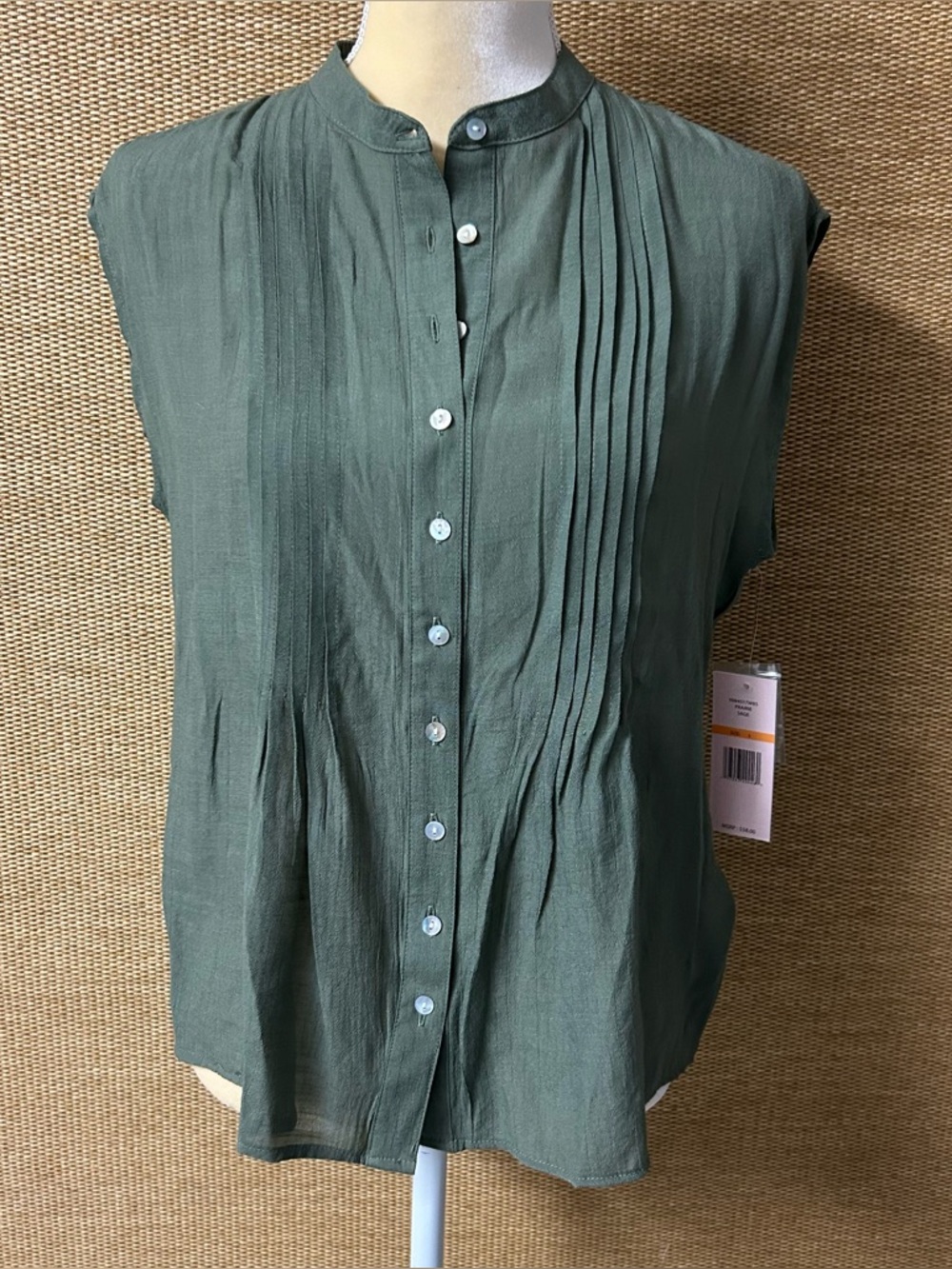 Nanette Lepore Top Women’s Small Sage Green NWT